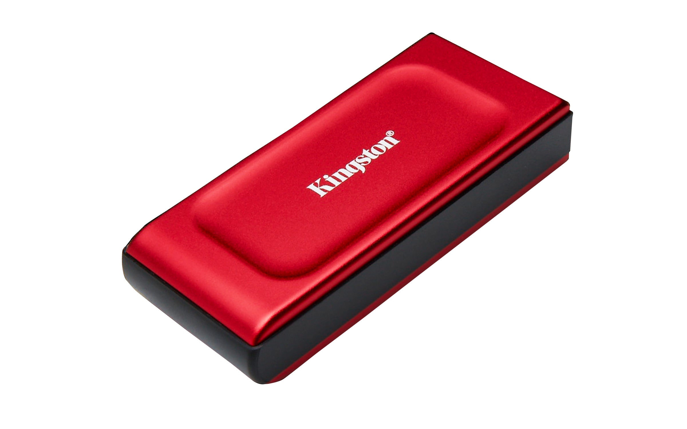 KINGSTON XS1000R 1To SSD Pocket-Sized USB 3.2 Gen 2 External Solid State Drive Red
