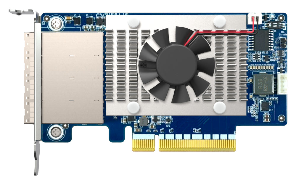 4-port miniSAS HD host bus Adpt Broadcom
