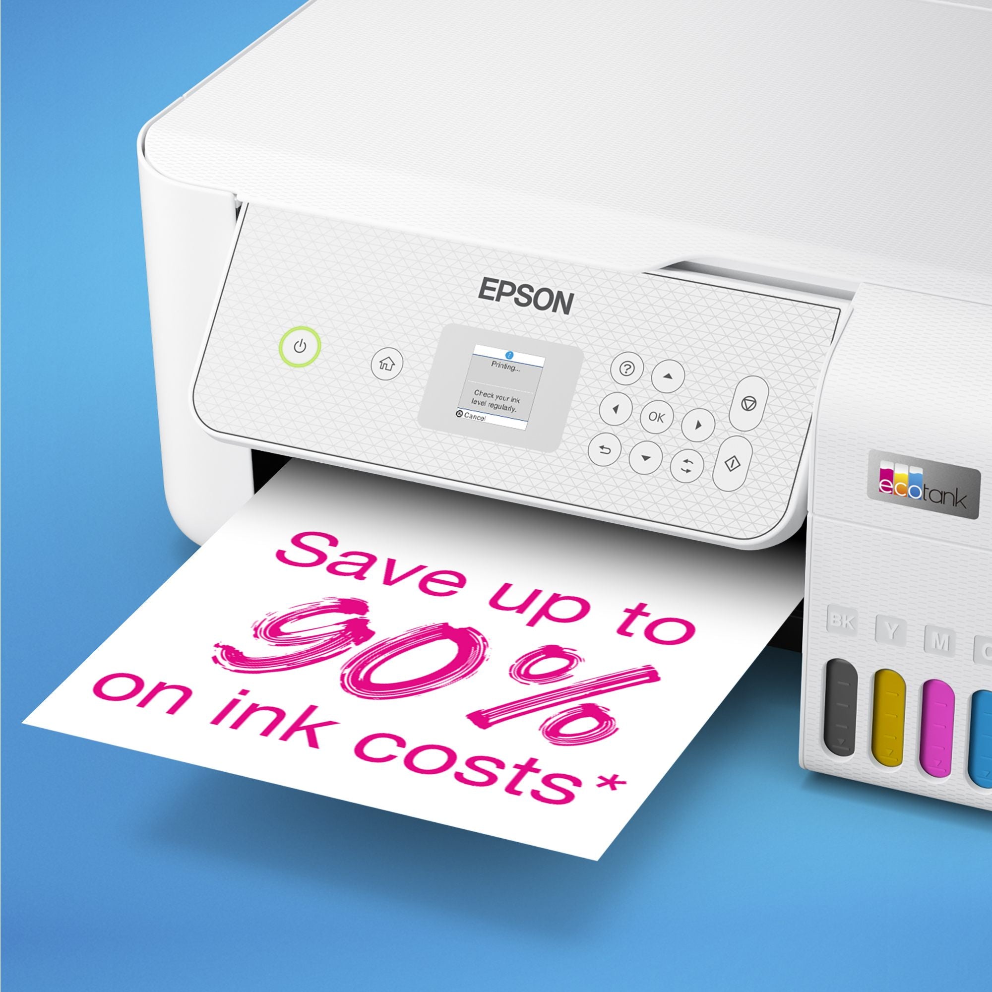 Epson EcoTank L3286 - appareil d'impression tout-en-un - impression, numérisation, copie 5760 x 1440 DPI A4 10ppm Wi-Fi AirPrint