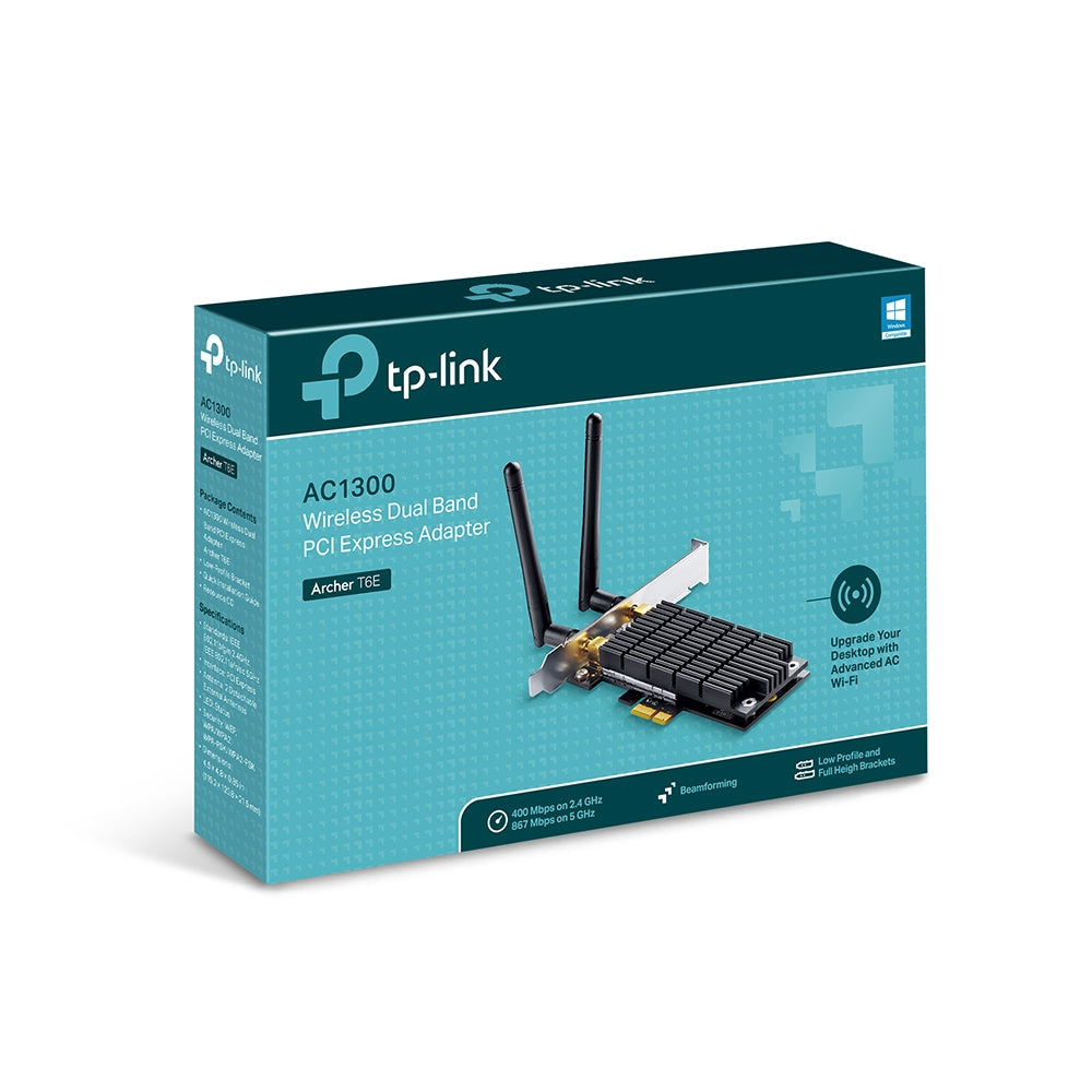 Tp-link archer T6E carte pci-express wifi AC1300 dual band
