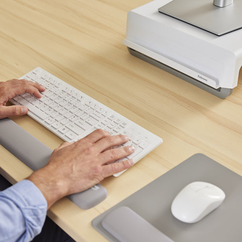 FELLOWES Repose-poignets clavier Breyta - Gris