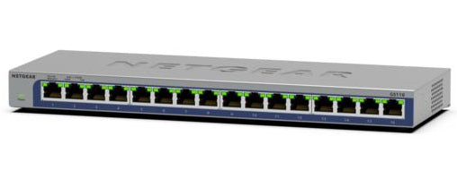 NETGEAR 16PT DESKTOP GIGABIT SWTCH GS116