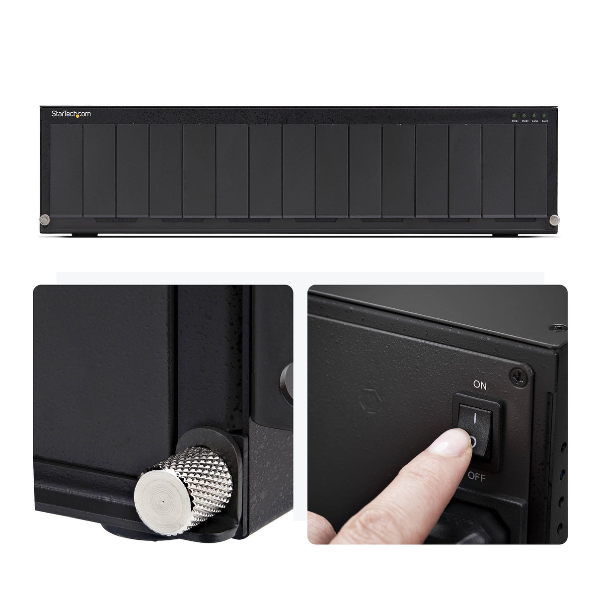 15-Slot Media Converter Chassis TAA