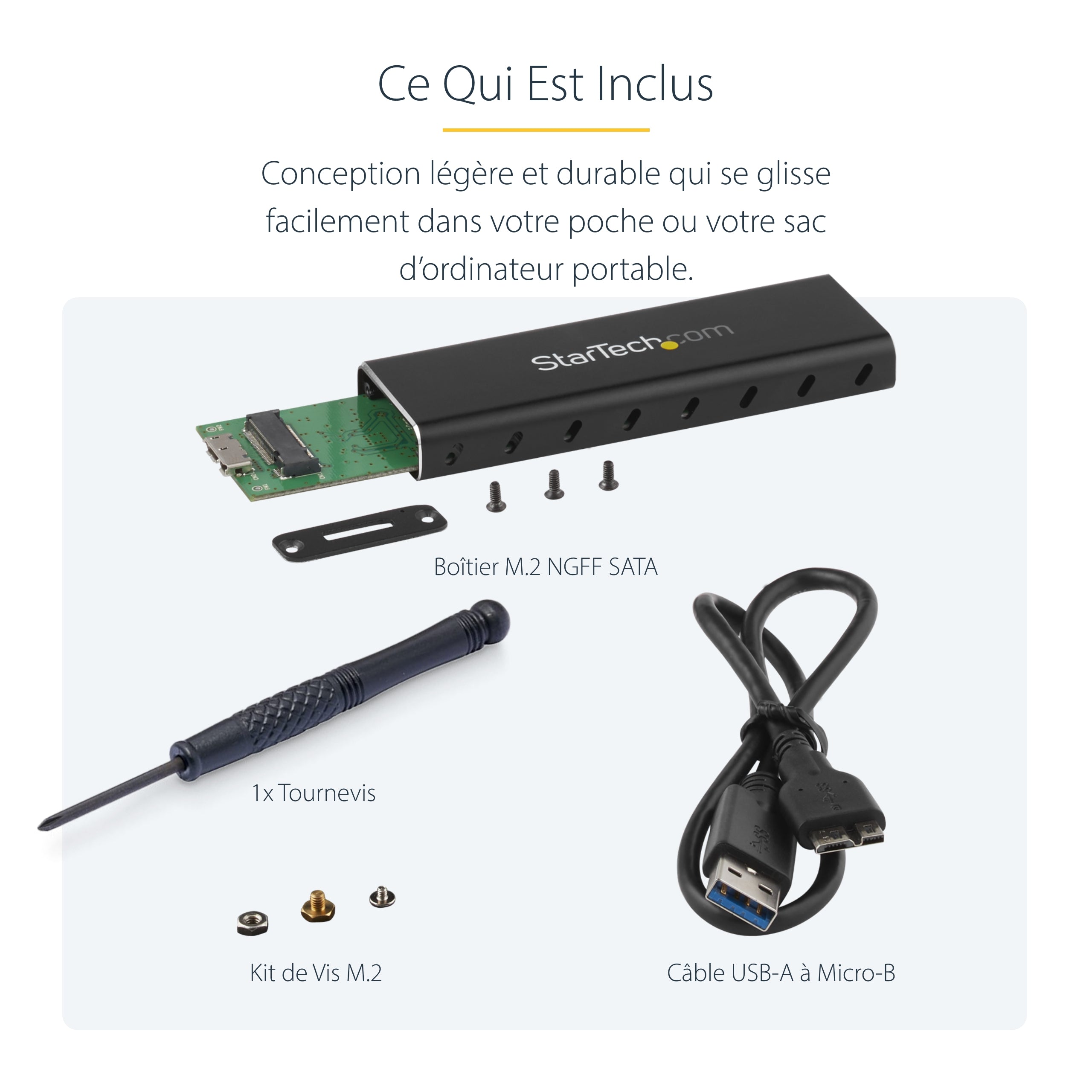 External USB 3.0 SATA M.2 SSD Enclosure