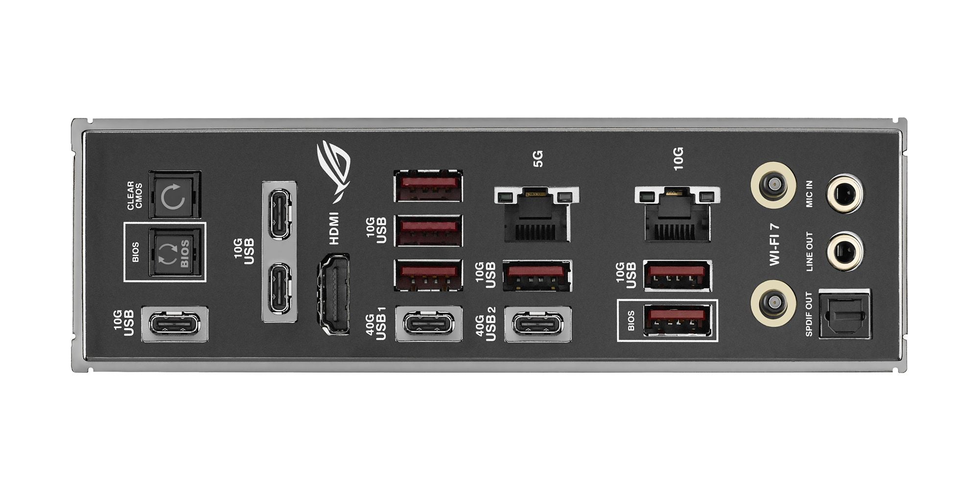 ASUS ROG CROSSHAIR X870E DARK HERO AM5 DDR5 ATX motherboard 2xPCIe 5.0 5xM.2 1xHDMI