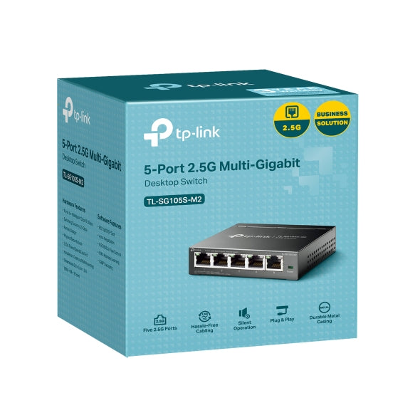 Omada 5-Port 2.5G Multi-Gigabit Desktop