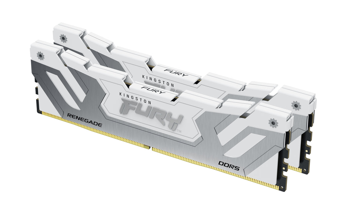 KINGSTON 48Go 8400MT/s DDR5 CL40 CUDIMM Kit of 2 FURY Renegade White XMP