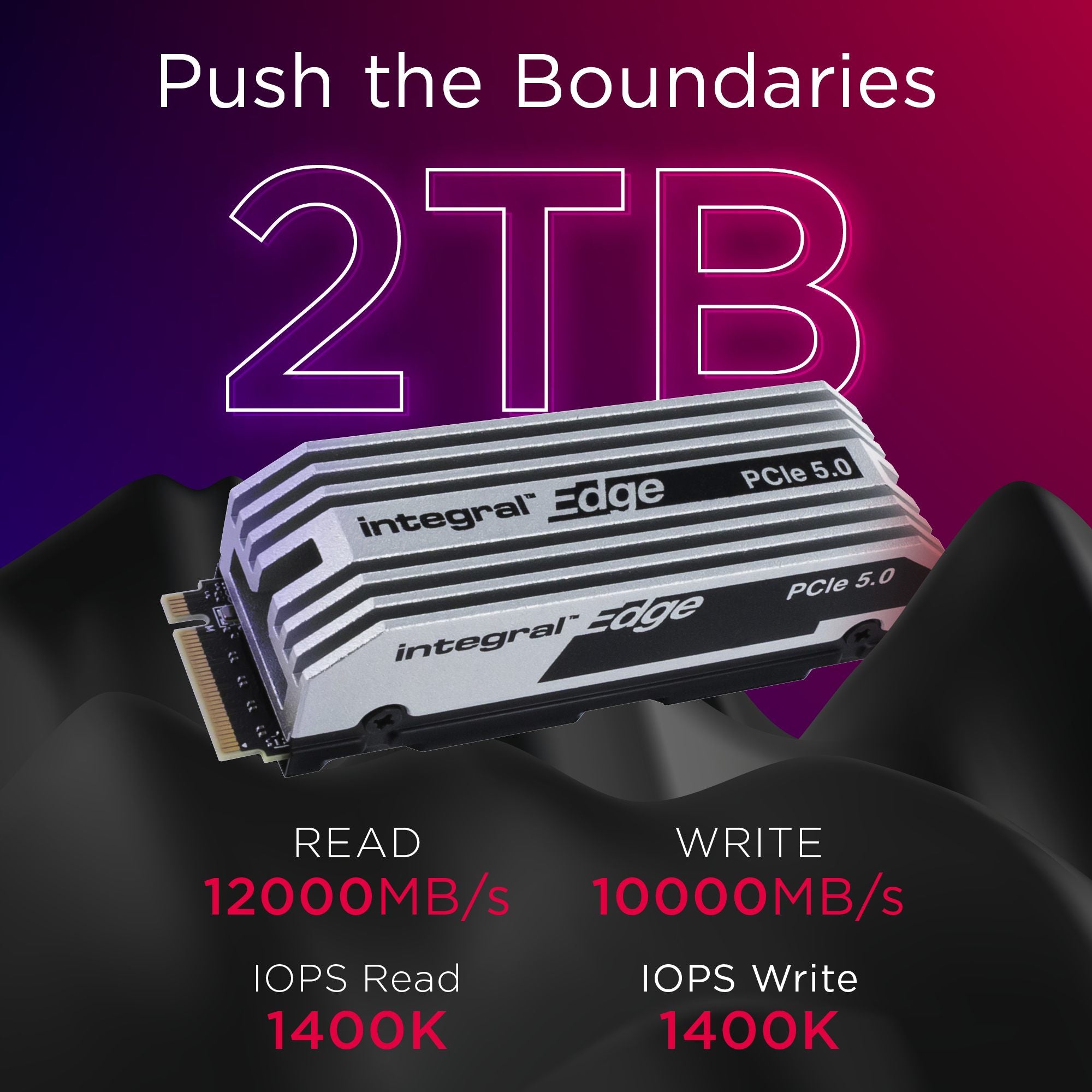 2TB - 2000GB SSD M.2 2280 NVME 2.0 PCIe