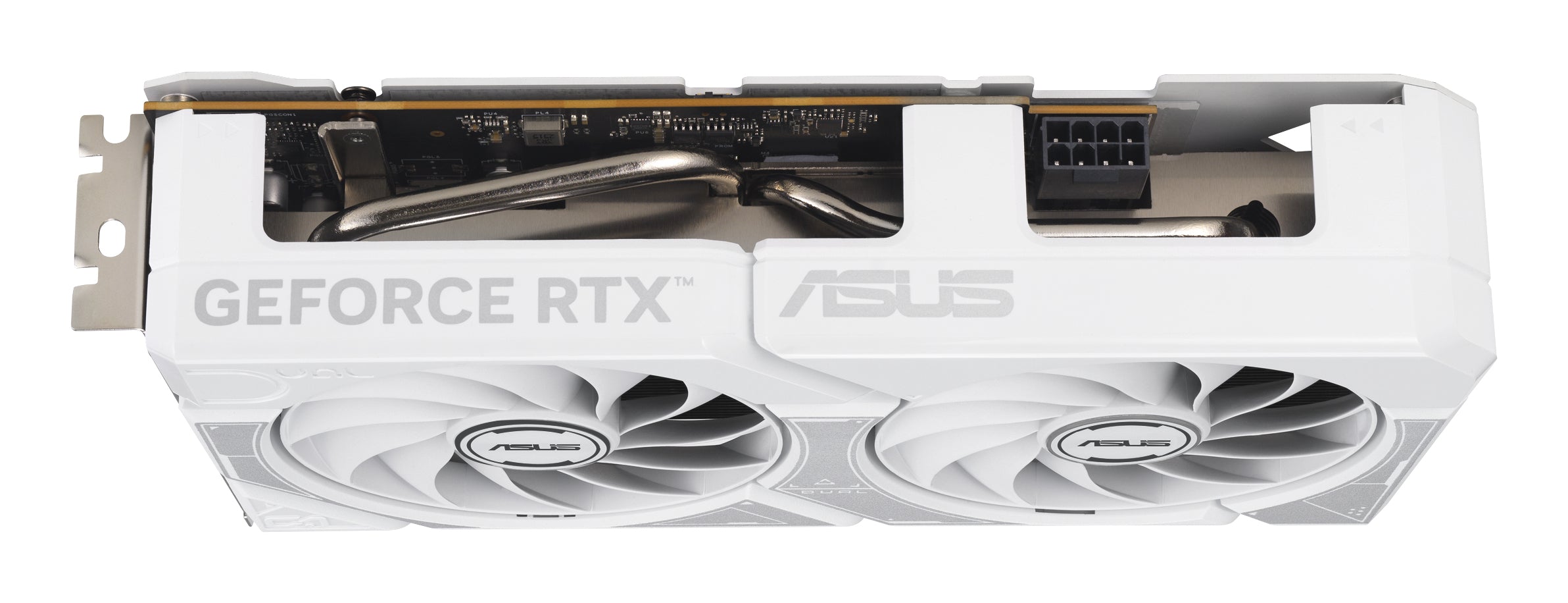 ASUS DUAL RTX 5060 OC 8Go GDDR7 3xDP 1xHDMI WHITE