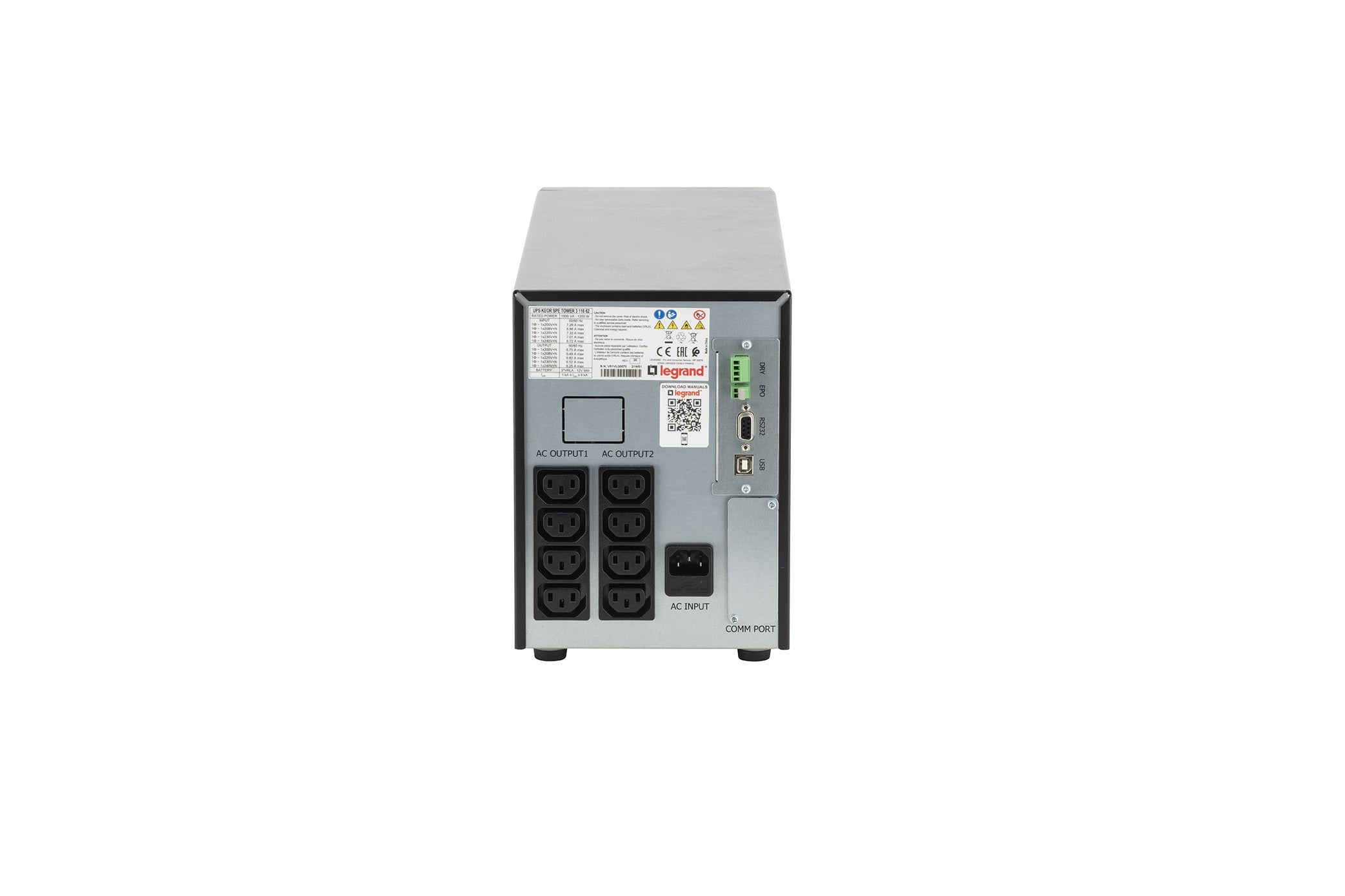 LEGRAND Onduleur KEOR SPE TOWER 1500 VA