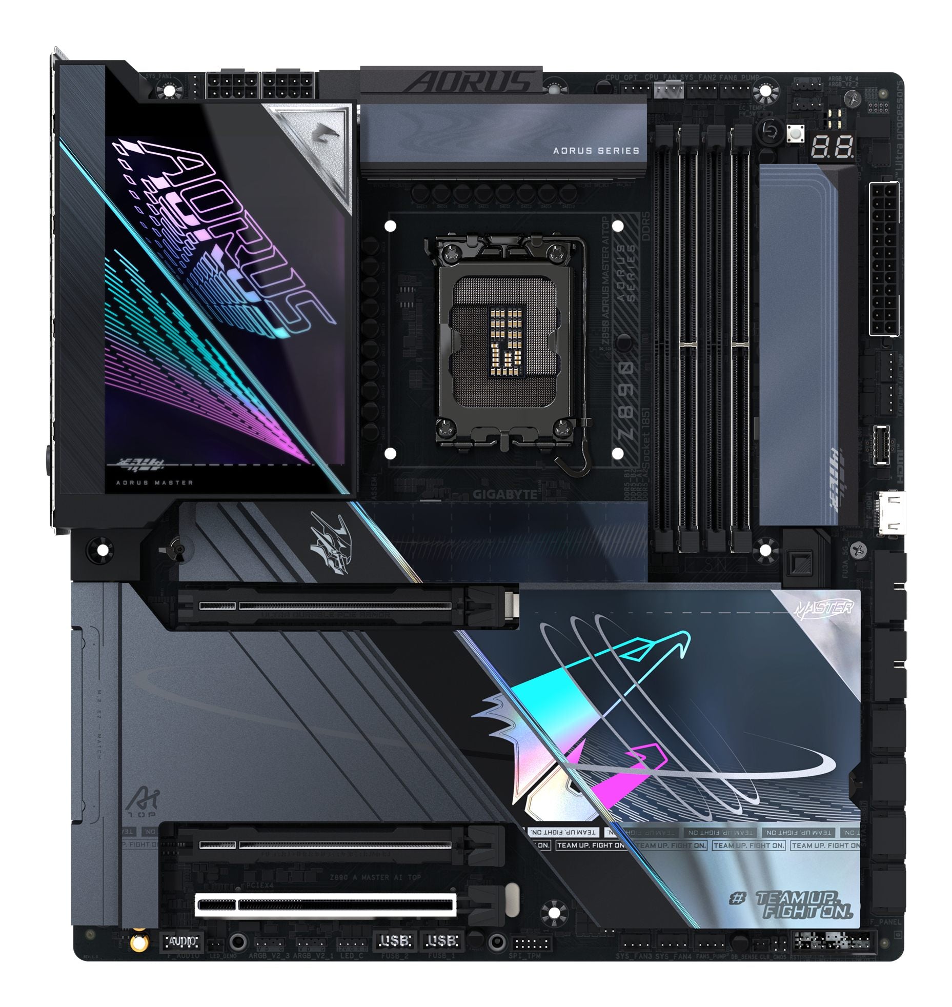 GIGABYTE Z890 AORUS MASTER AI TOP Intel Z890 LGA 1851 (Socket V1) ATX étendu