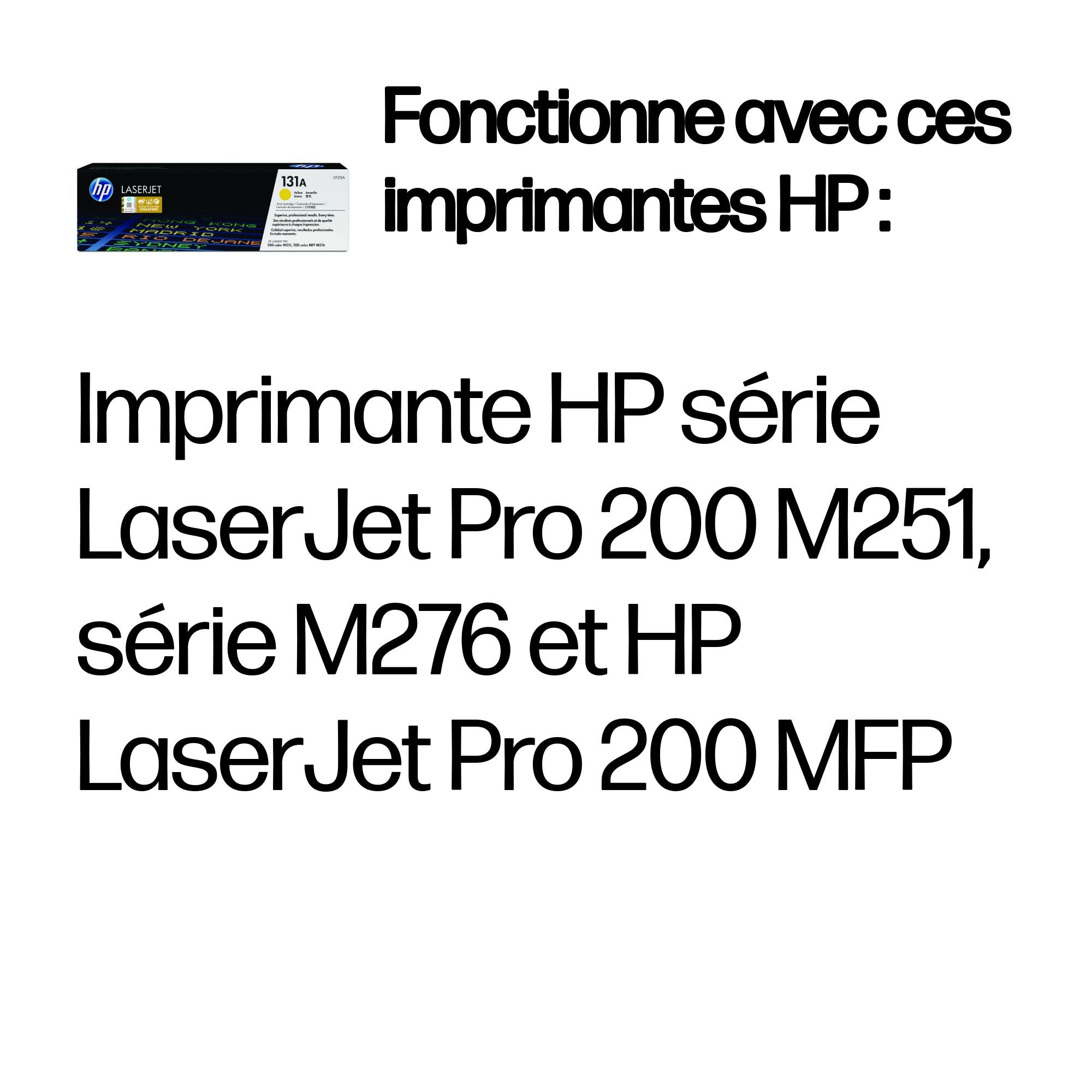 HP 131A original Toner cartridge CF212A yellow standard capacity 1.800 pages 1-pack