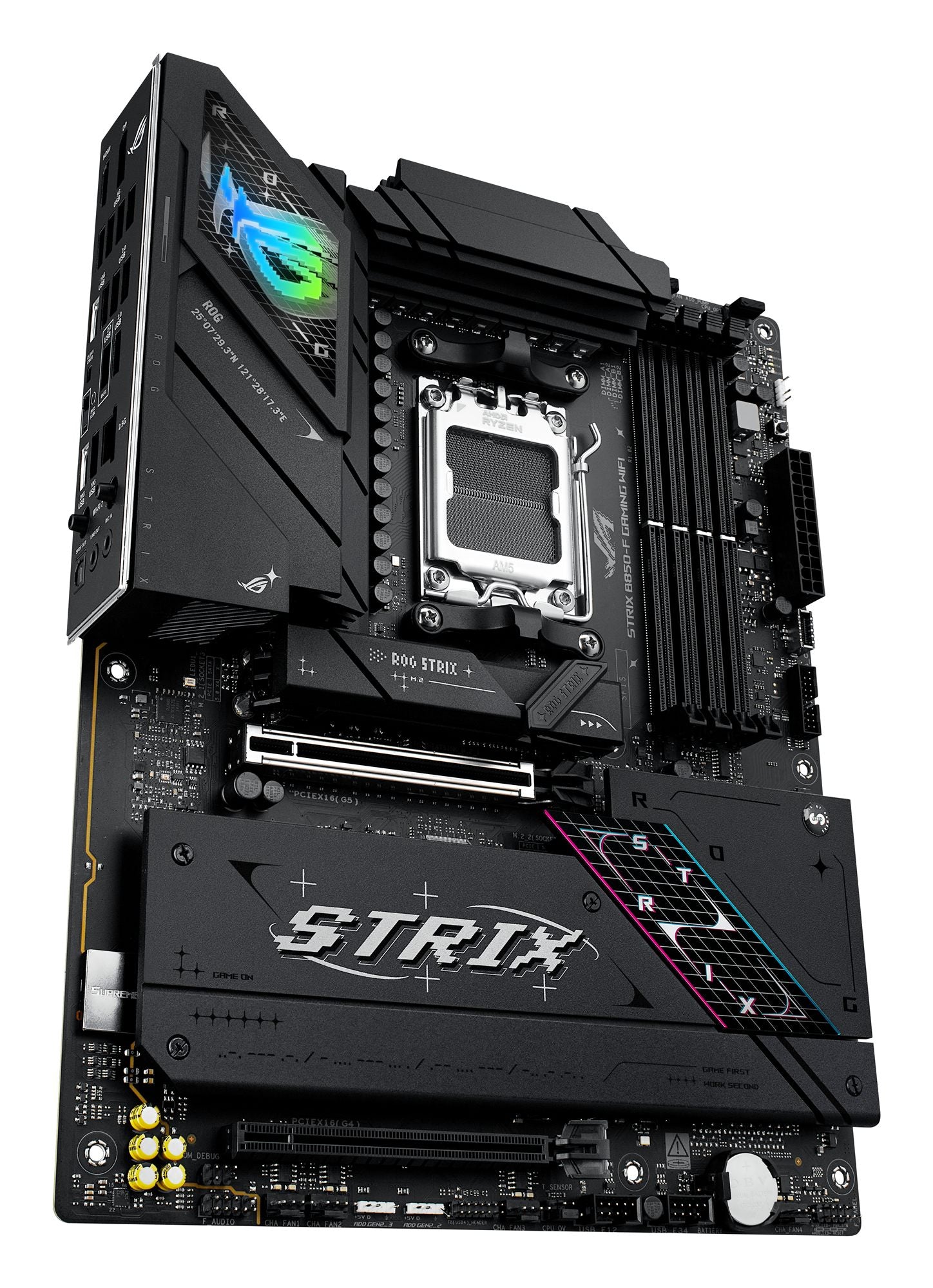 ASUS ROG STRIX B850-F GAMING WIFI AM5 DDR5 ATX MB 1xHDMI 1xDP 4xM.2 2xSATA