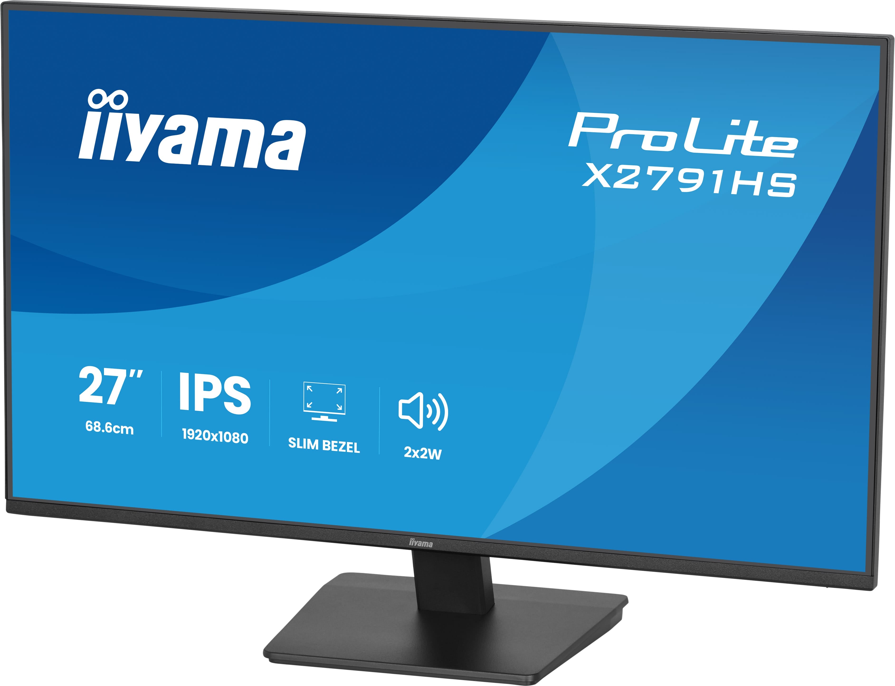 X2791HS-B1 27" FHD 120Hz+bisel 4 lados