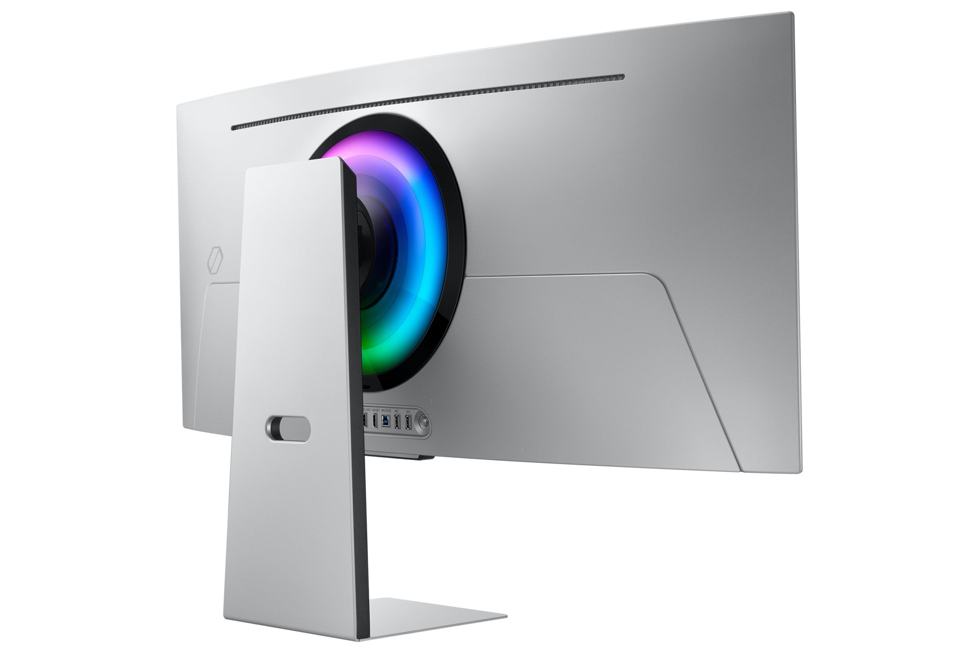"Samsung G85SD écran plat de PC 86,4 cm (34"") 3440 x 1440 pixels UltraWide Quad HD OLED Argent"