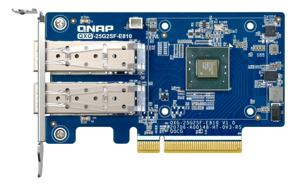 Dual-port SFP28 25GbE network expansion