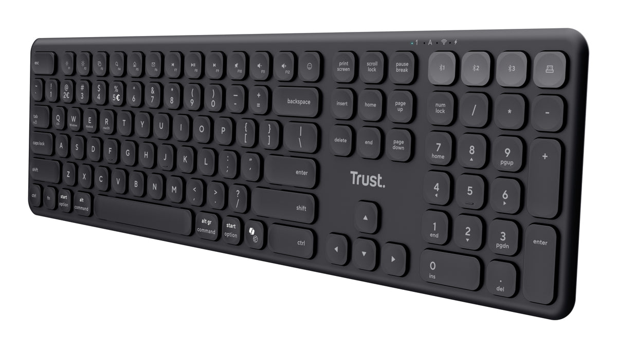 TRUST Clavier sans fil VAIYA Bluetooth (FR)