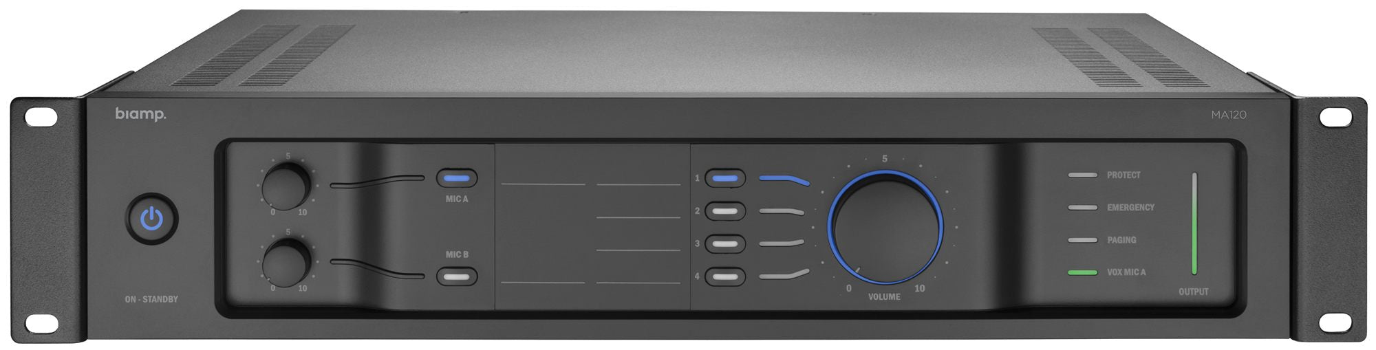 Biamp Intuitive 120W/100V mixer amplifier