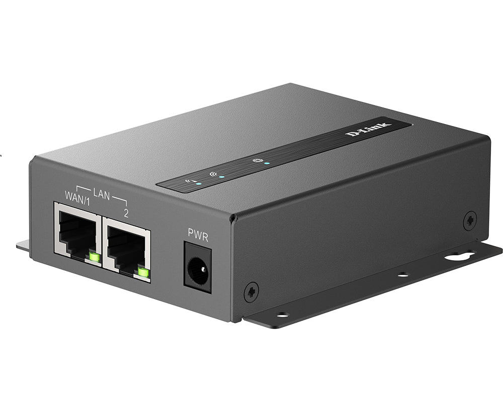 D-LINK 4G VPN LTE Cat 4 Industrial M2M Router Wi-Fi Dual SIM 2 External LTE Antennas 1 External Wi-Fi N Antenna 1 WAN/LAN FE Port