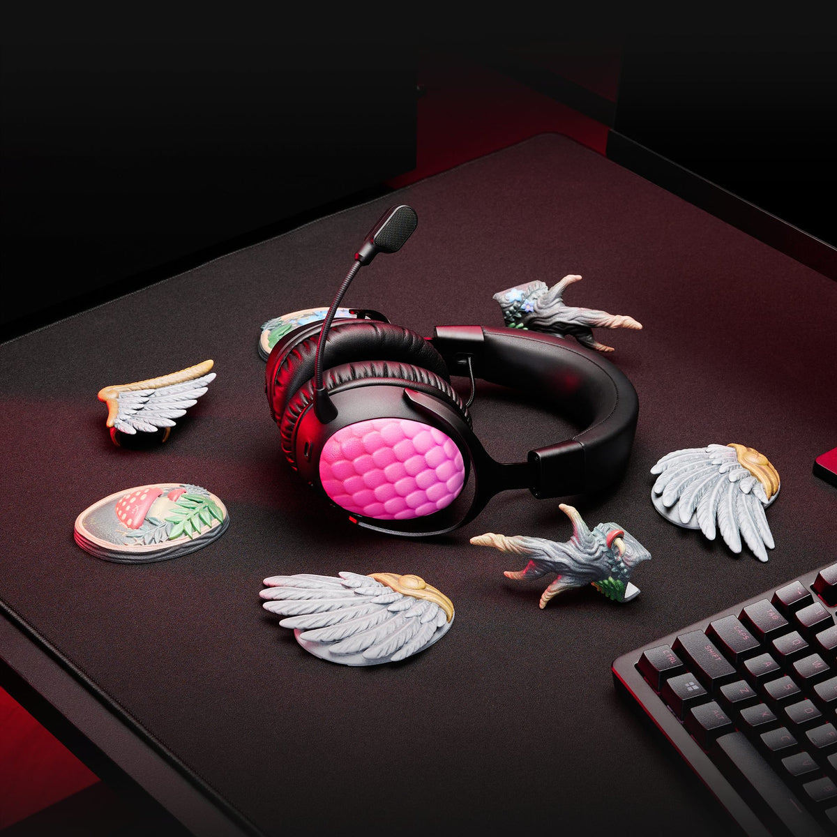 HyperX Cloud III S Wireless - Casque Gaming (Noir-Rouge)