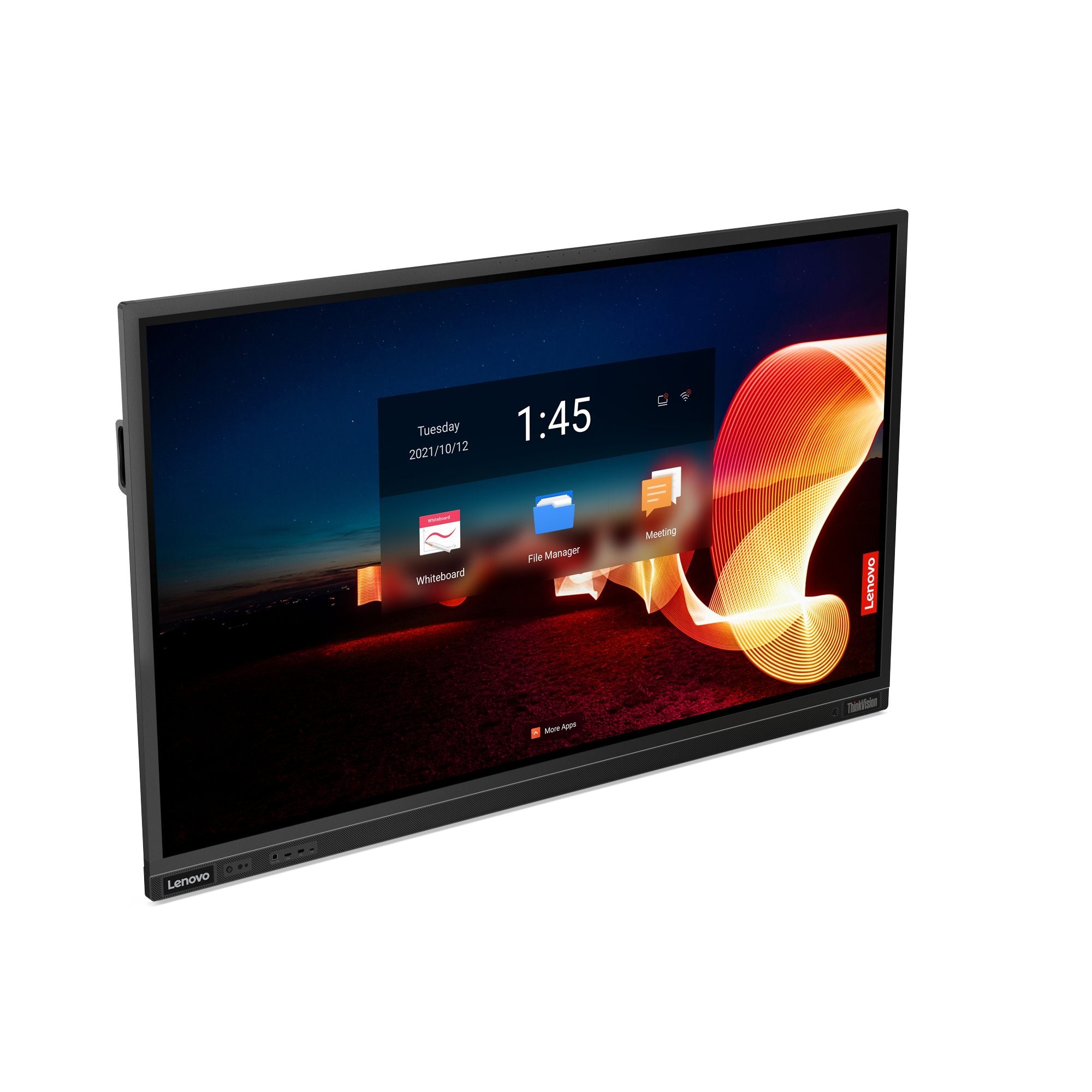 LENOVO ThinkVision iLFD T75 75p 3840x2160 VA Touch DLED 16:9 60Hz HDR10 HDMI USB-C USB-B RJ45 VGA Android 9.0 4K camera TopSeller