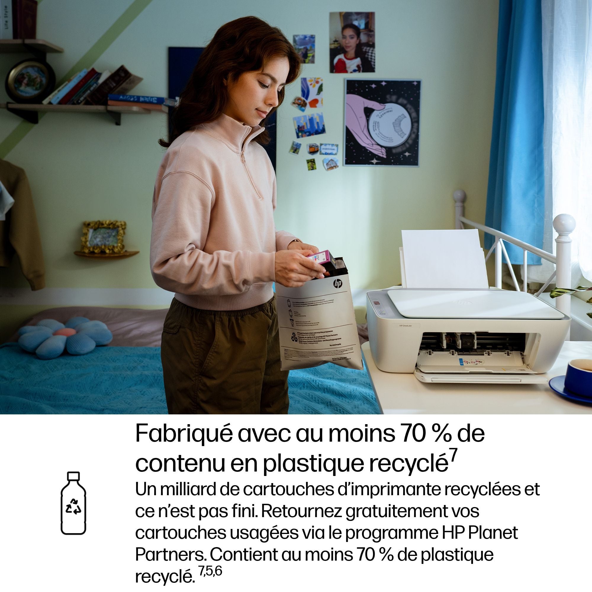 HP DeskJet 2922 All-in-One Printer imprimante jet d encre a4