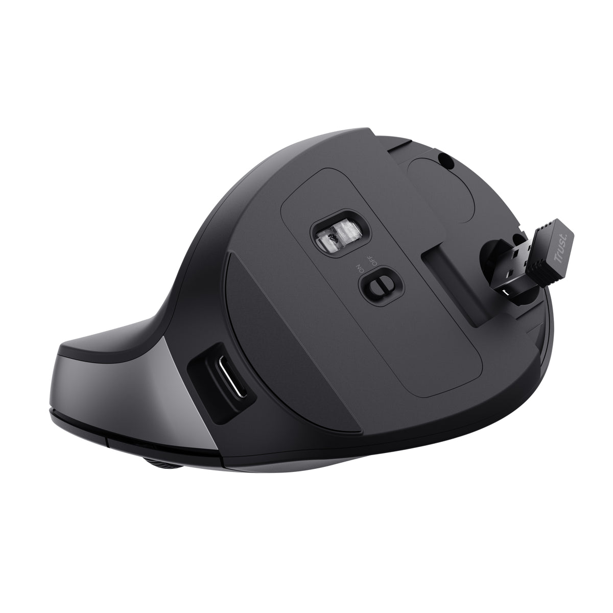 TRUST Souris ergonomique TM-270 sans fil - noire