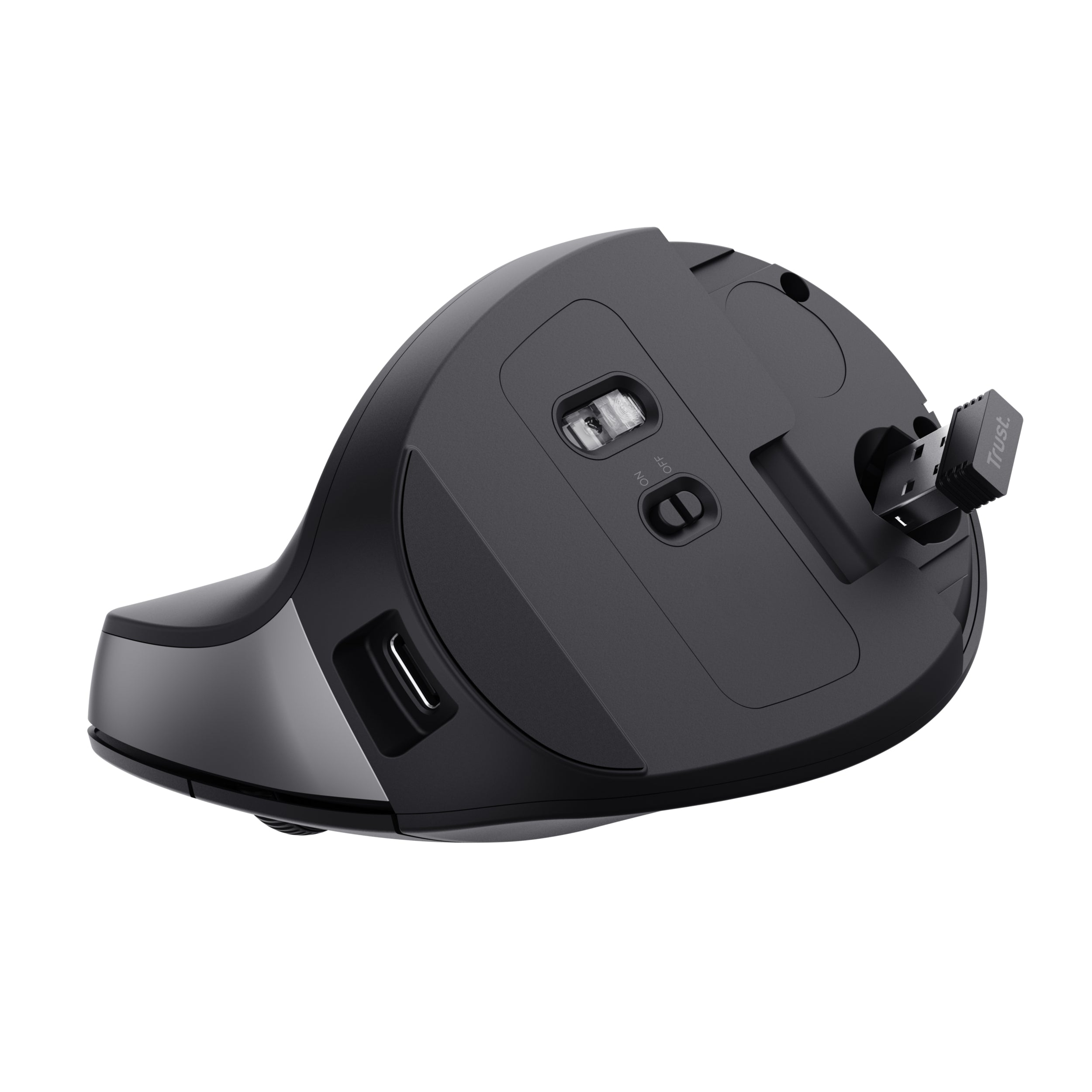 TRUST Souris ergonomique TM-270 sans fil - noire