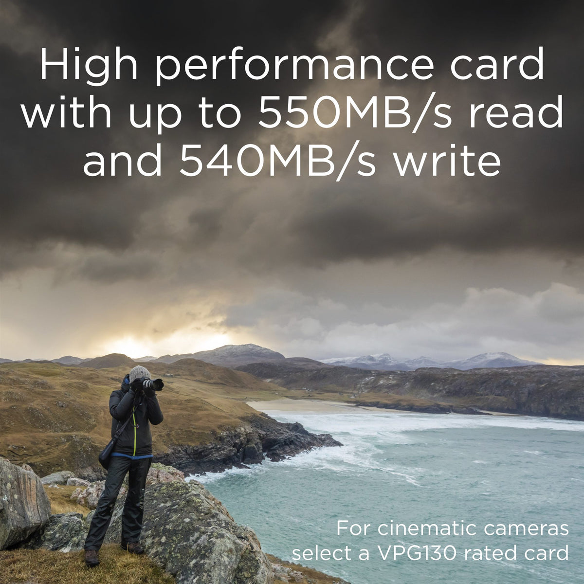 128GB CFAST R-550 W-540 MB/S