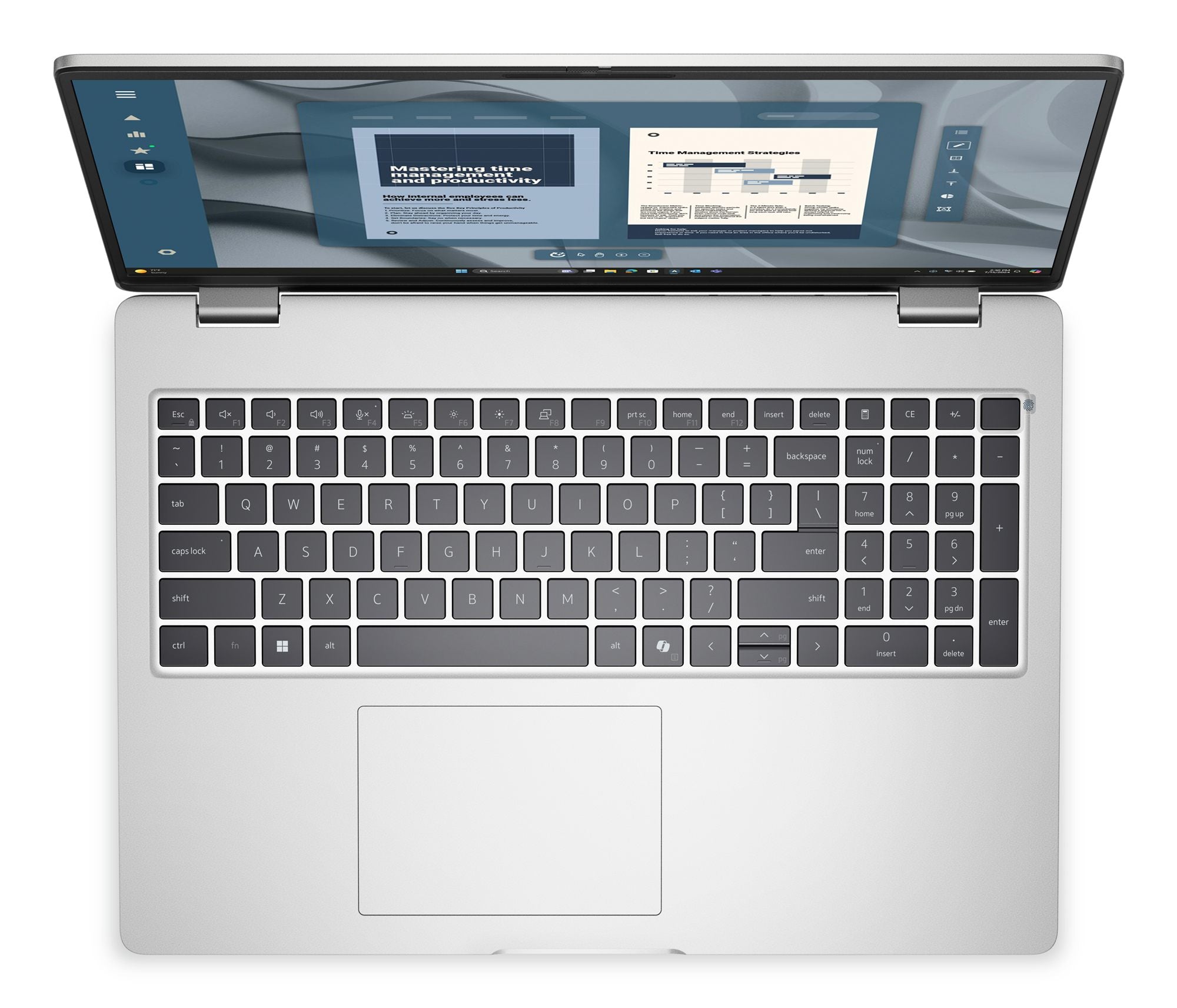 DELL Pro 16 PC16255 AMD Ryzen AI 5 340 Ordinateur portable 40,6 cm (16") Full HD+ 16 Go DDR5-SDRAM 512 Go SSD Wi-Fi 6E (802.11ax) Windows 11 Pro Platine