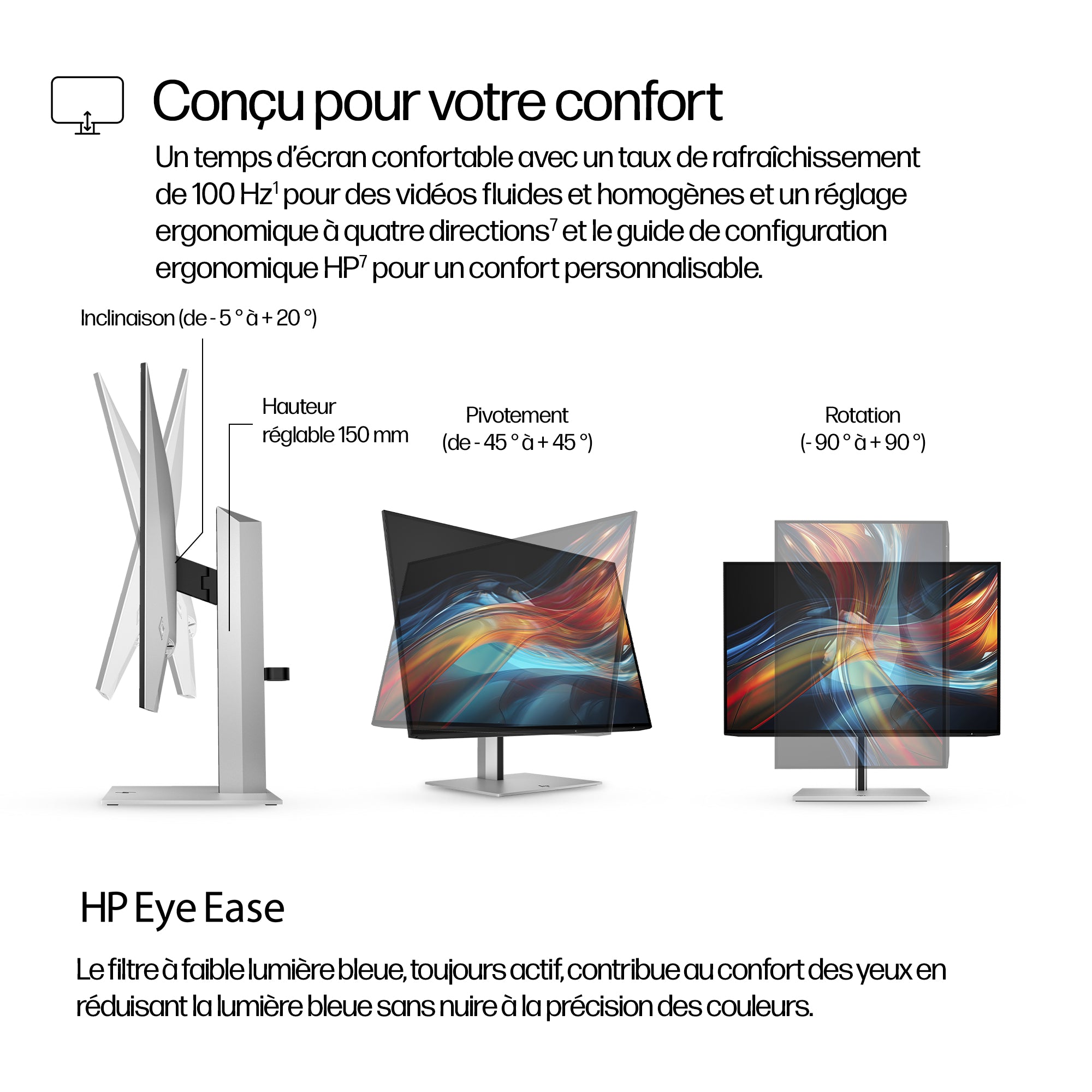 "HP Series 7 Pro 724pu écran plat de PC 61 cm (24"") 1920 x 1200 pixels LCD Argent"