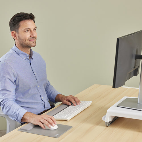 FELLOWES Repose-poignets clavier Breyta - Gris