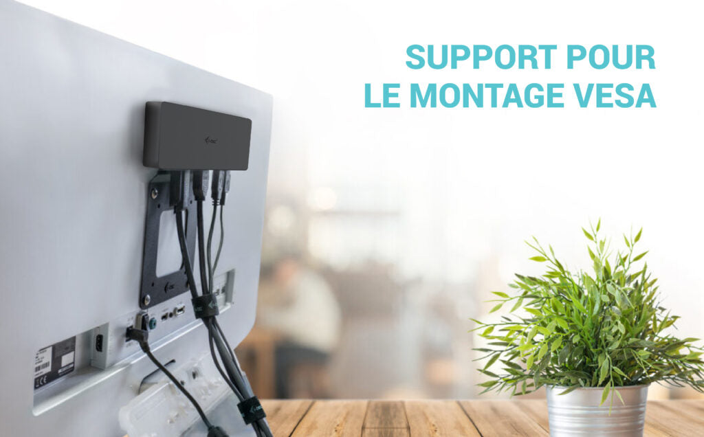 I-TEC USB-C Triple 4K Display Docking Station Gen2 2xDP 1xHDMI 1xGLAN 3xUSB 3.2 Gen1 1xUSB 3.2 Gen2 2xUSB-C Gen2 1xAudio/Mic PD100W