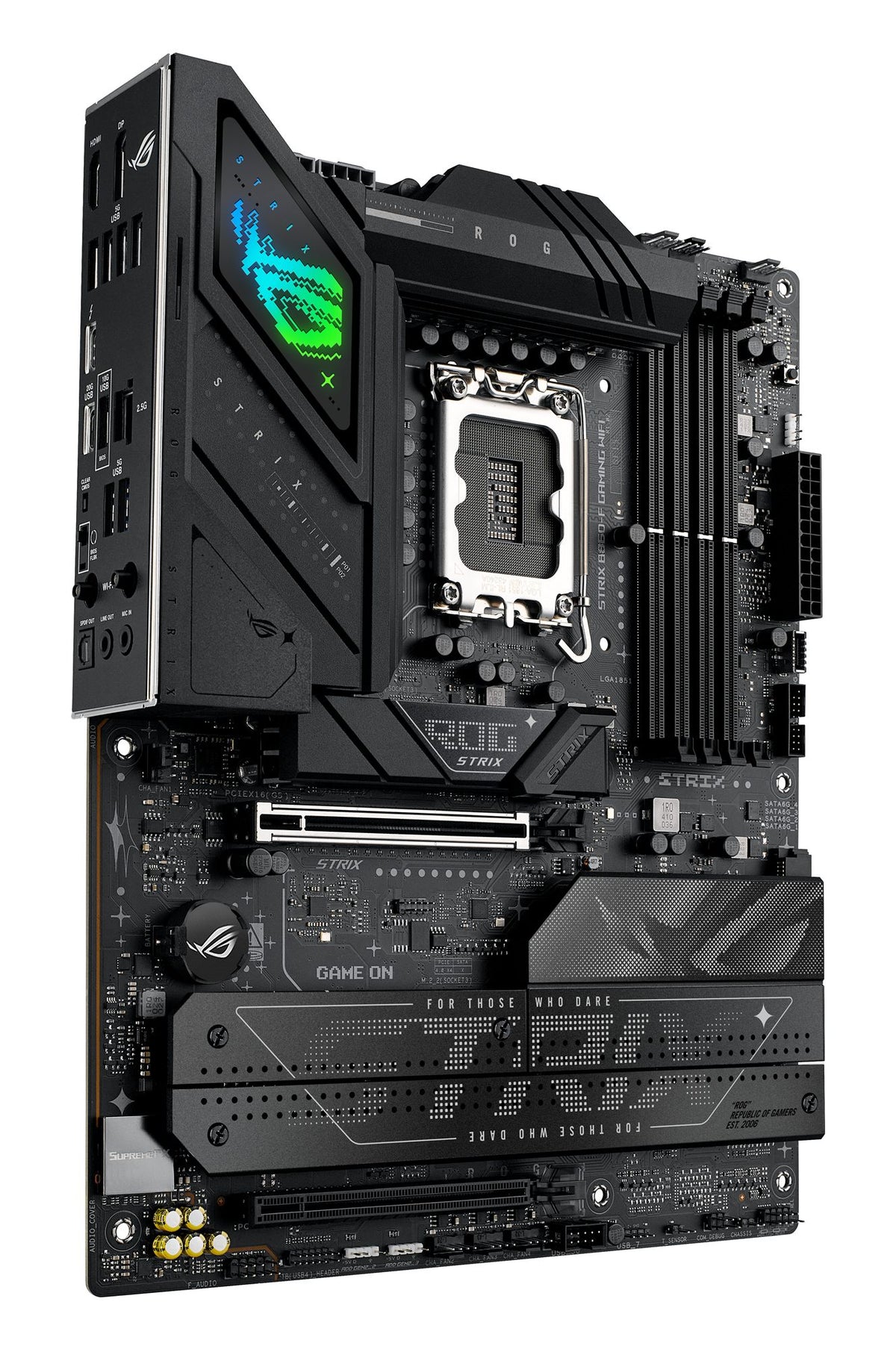 ASUS ROG STRIX B860-F GAMING WIFI LGA1851 DDR5 ATX MB 1xHDMI 1xDP 4xM.2 4xSATA