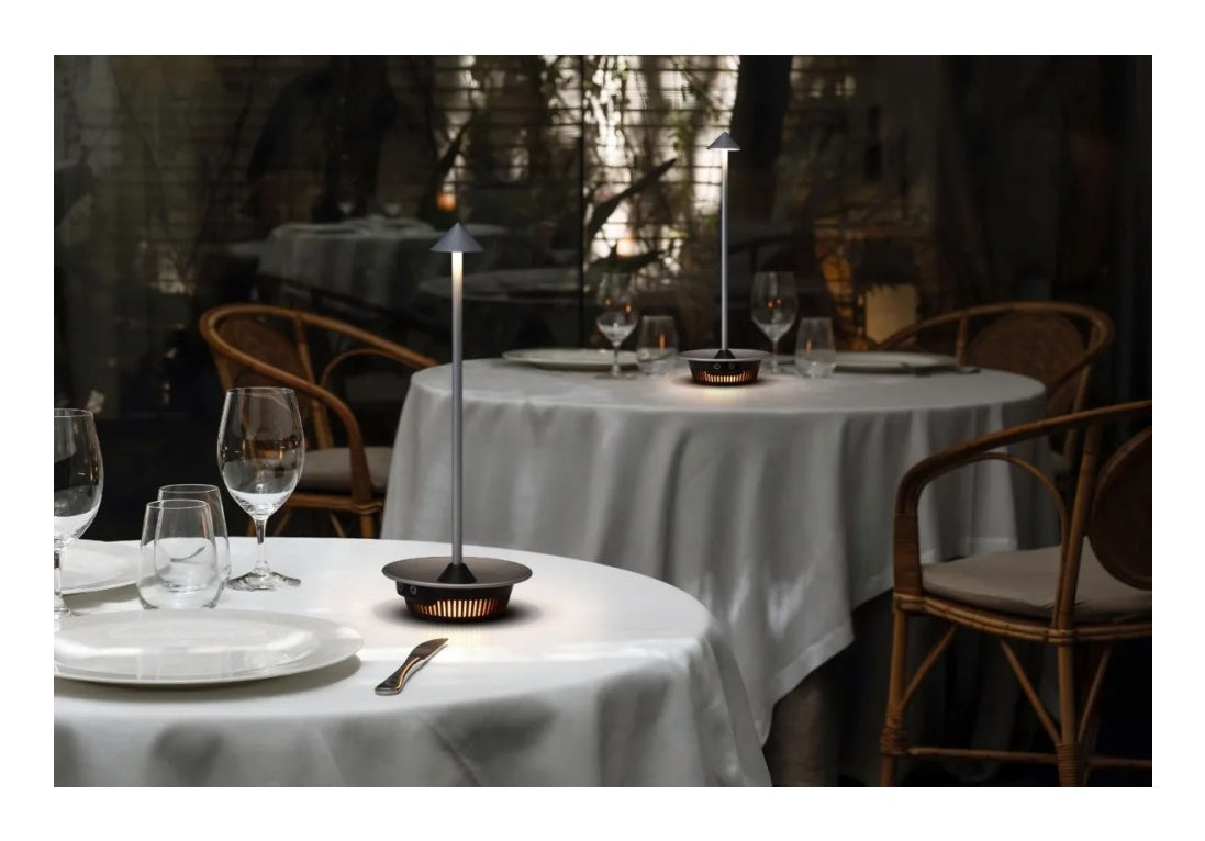 Techly I-LAMP-TABLE3 Lampe LED sans fil avec base tactile dimmable RGB