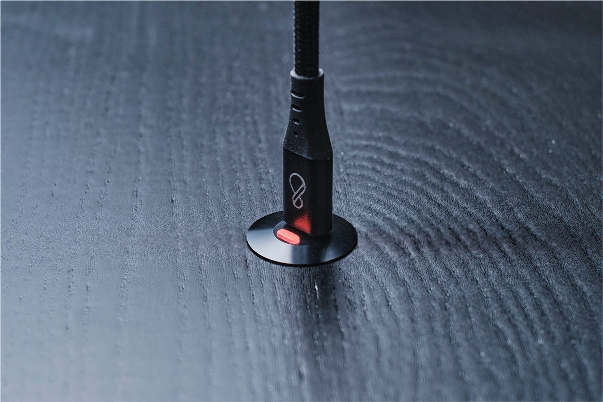 Ochno ALU-Socket RGB Button 1.0 m, 1x100 Black
