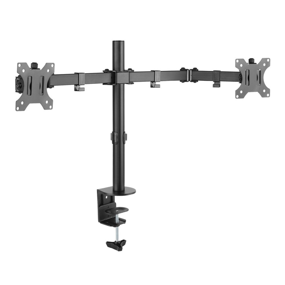 Techly ICA-LCD 582-D Support de Moniteur Double 13-32” LCD 8kg Bureau Rotatif