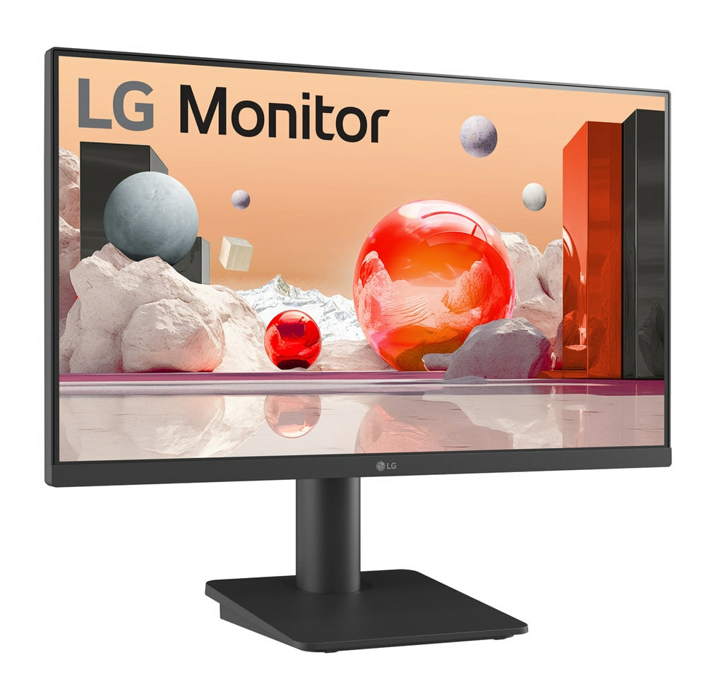 LG - Ecran LED - 24p - 1920x1080 FHD 100 Hz - IPS - 5 ms - Inclinable - Hauteur réglable - Garantie 3 ans
