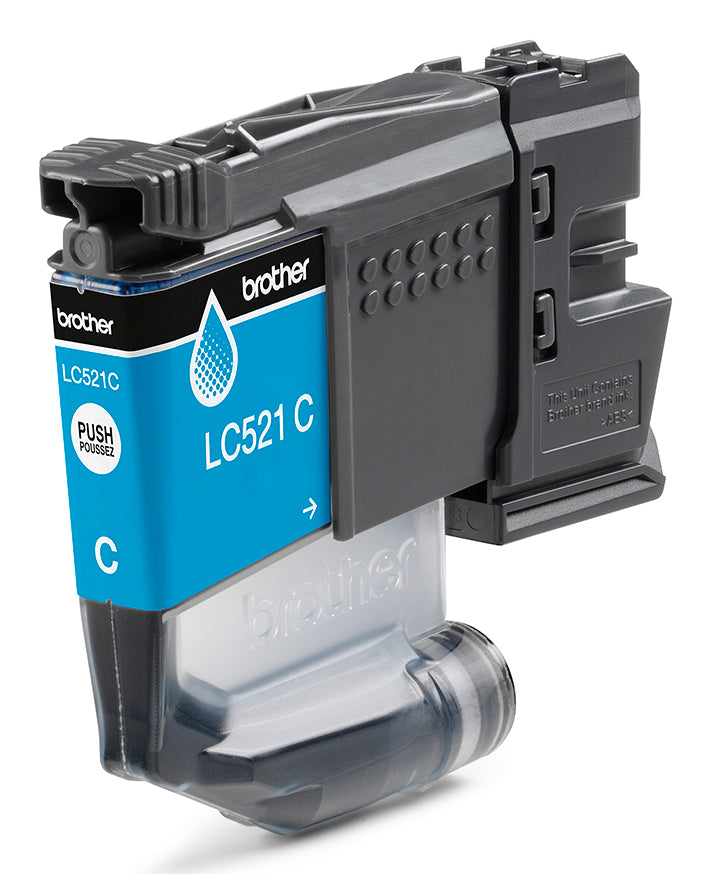BROTHER Cyan ink cartridge yield up to 500 pages