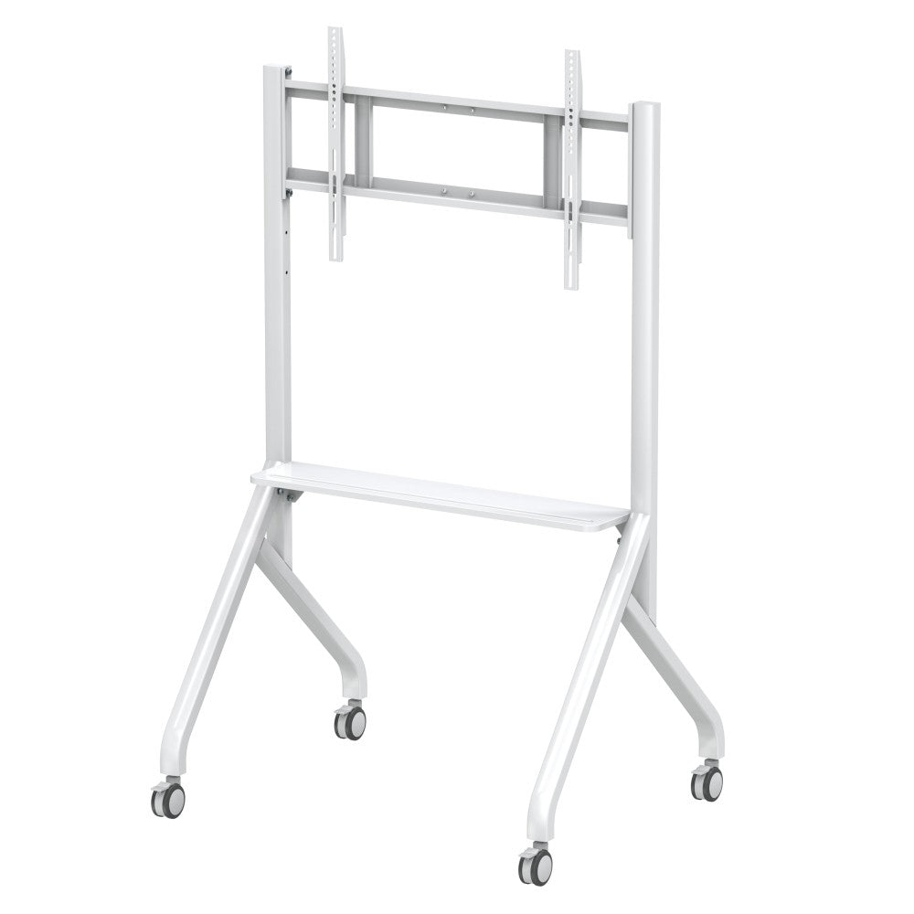 "Techly ICA-TR53LW Support TV mobile 65-100"" jusqu'a 100kg étagere AV réglable"