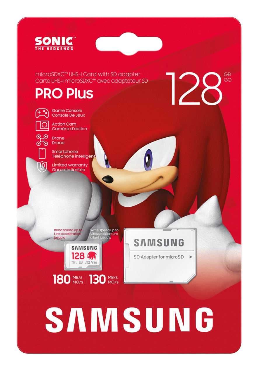 Samsung MB-MD128S MicroSDXC 128 Go UHS-I Classe 10 Carte Mémoire Flash