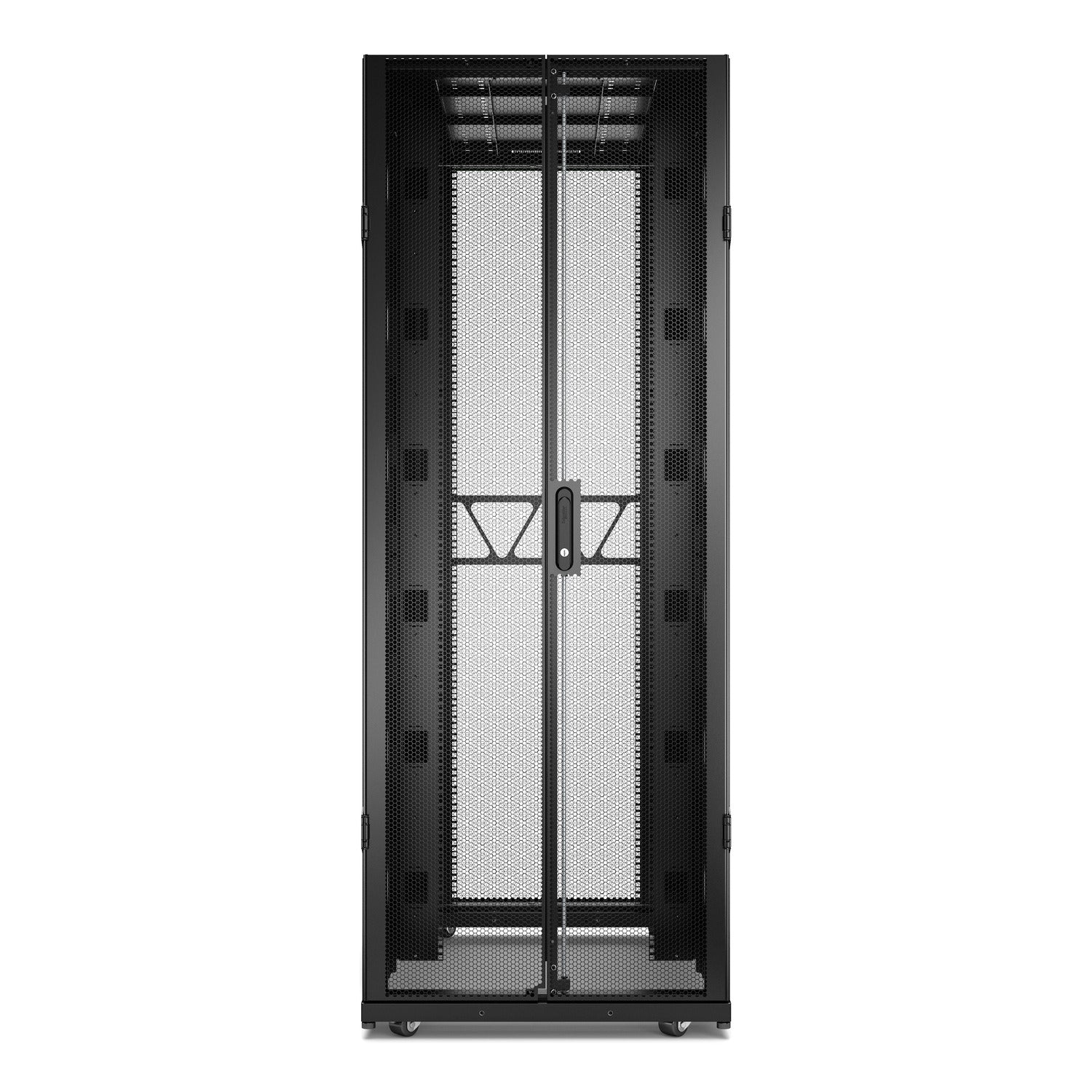 APC NetShelter SX Gen 2 Rack cabinet 1991H x 750W x 1200D mm with sides floor-standing Black 42U 19 TAA Compliant