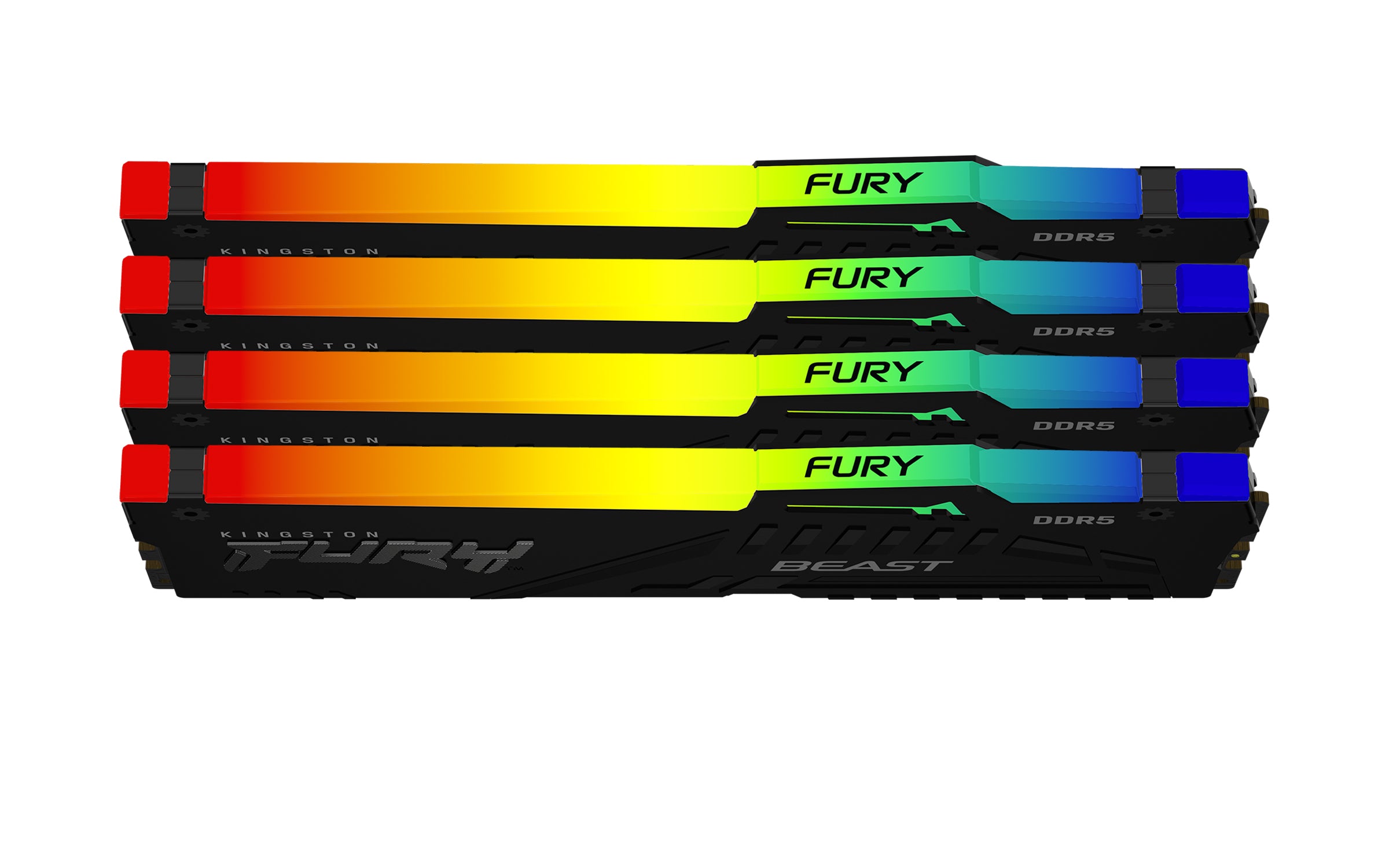 KINGSTON FURY Beast 128Go 5200MT/s DDR5 CL40 DIMM Kit of 4 RGB XMP