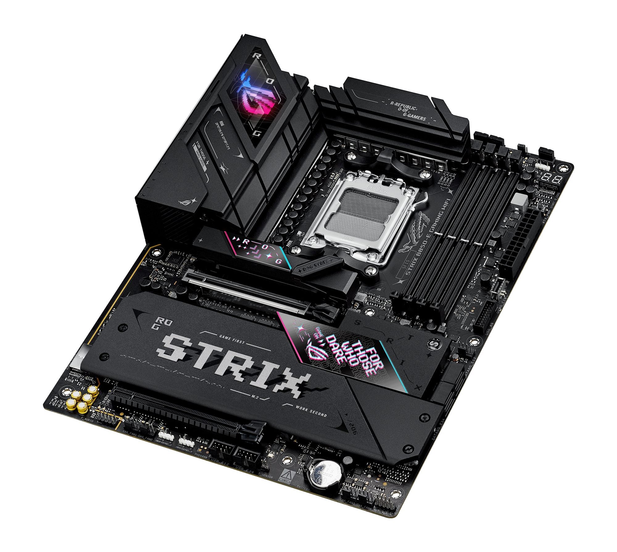 ASUS ROG STRIX B850-E GAMING WIFI AM5 DDR5 ATX MB 1xHDMI 1xDP 5xM.2 4xSATA