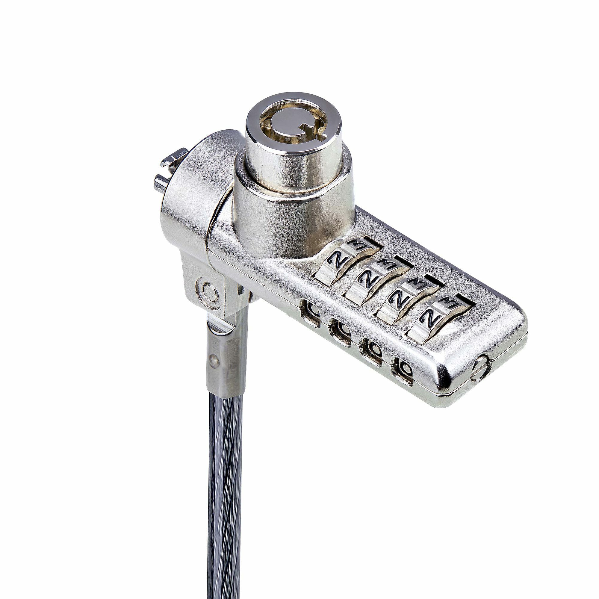 10-Pk Keyed and Combo K-Slot Laptop Lock