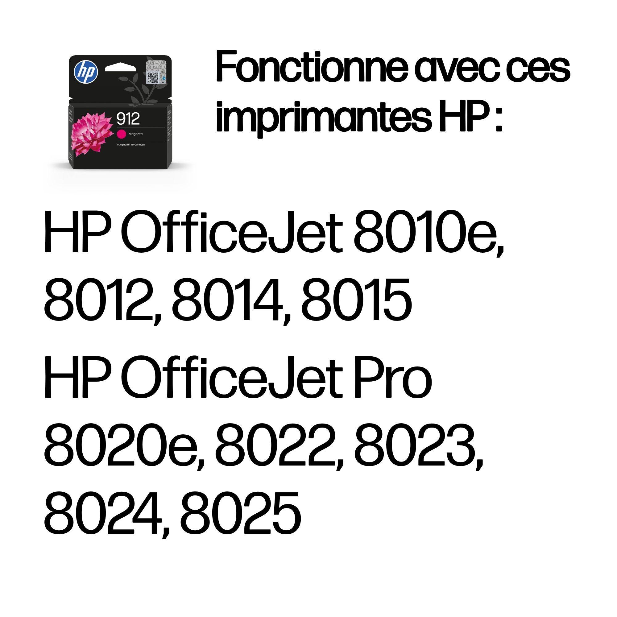 HP 912 Magenta Original Ink Cartridge