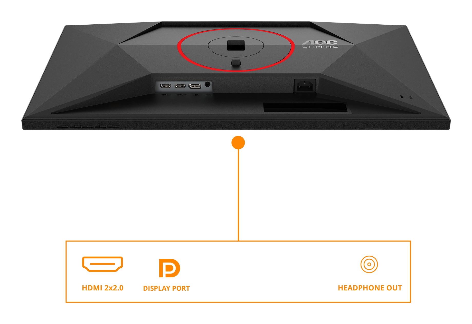 AOC 27G4ZR Gaming 27p 16:9 Fast IPS 260Hz 1920x1080 HAS 130mm 2xHDMI 2.0 DP 1.4