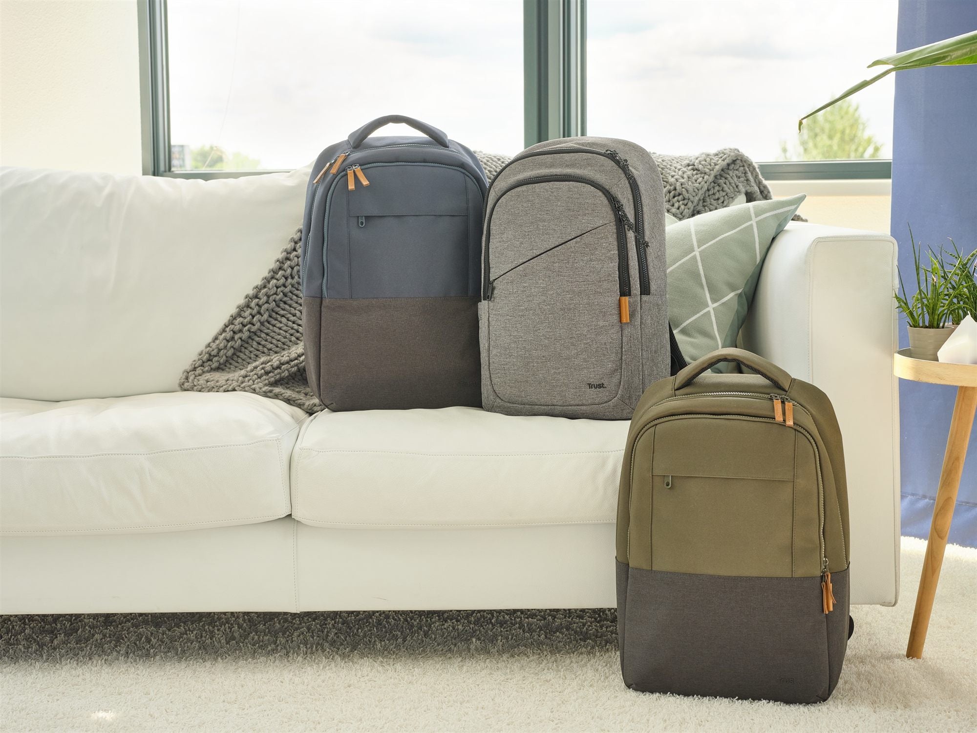 TRUST Sac à dos AVANA 16p gris