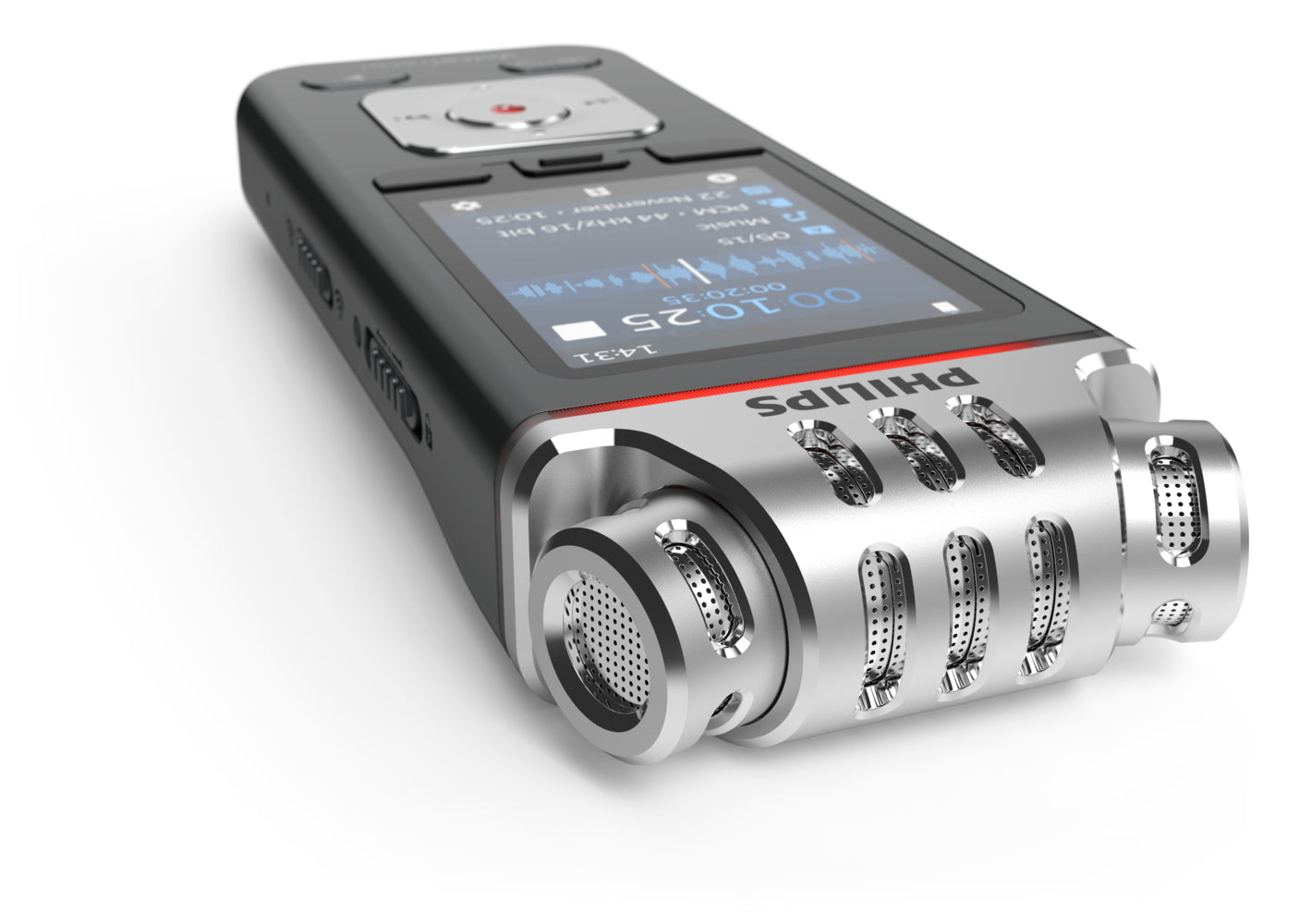 PHILIPS Dictaphone VoiceTracer DVT6115 : Enregistreur audio