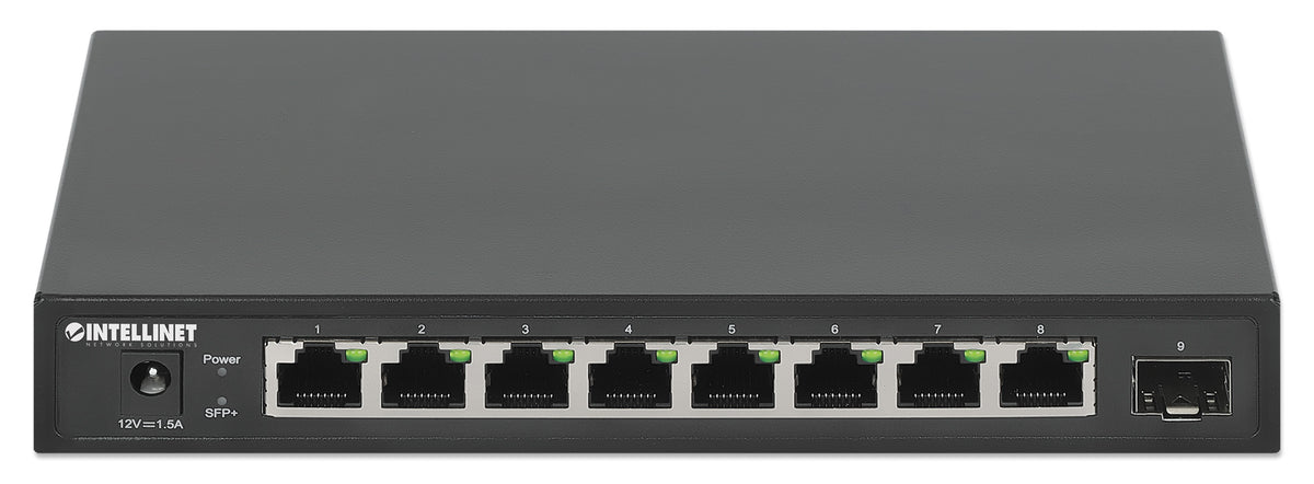 Intellinet 562096 commutateur réseau Non-géré 2.5G Ethernet (100/1000/2500) Noir